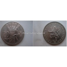 20h 1938 0/0 - 20 haléř První republika